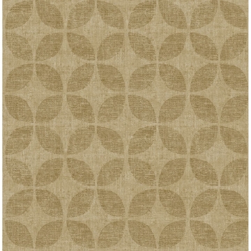 Picture of Polaris Gold Geometric Wallpaper