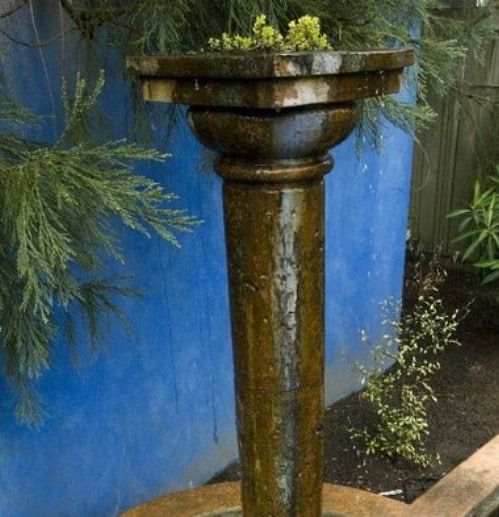 DIY Concrete Garden Columns