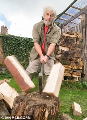 Vincent Thurkettle: The woodman says that cutting wood is a