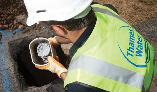 Thames Water are considering installing smart water meters (pictured) across their network 