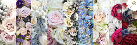 Свадебные букеты фото, сочетание с цветом айвори