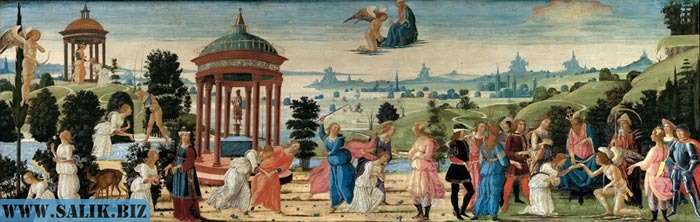 Якопо дель Селлайо (1441-1493), История Купидона и Психеи, Музей Фицвильям, Университет Камбридж.