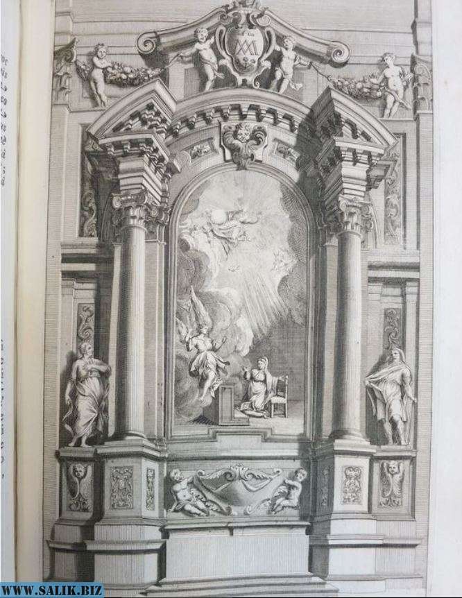 Теории и инструкции архитектора и живописца Андреа Поццо , 1642-1709.