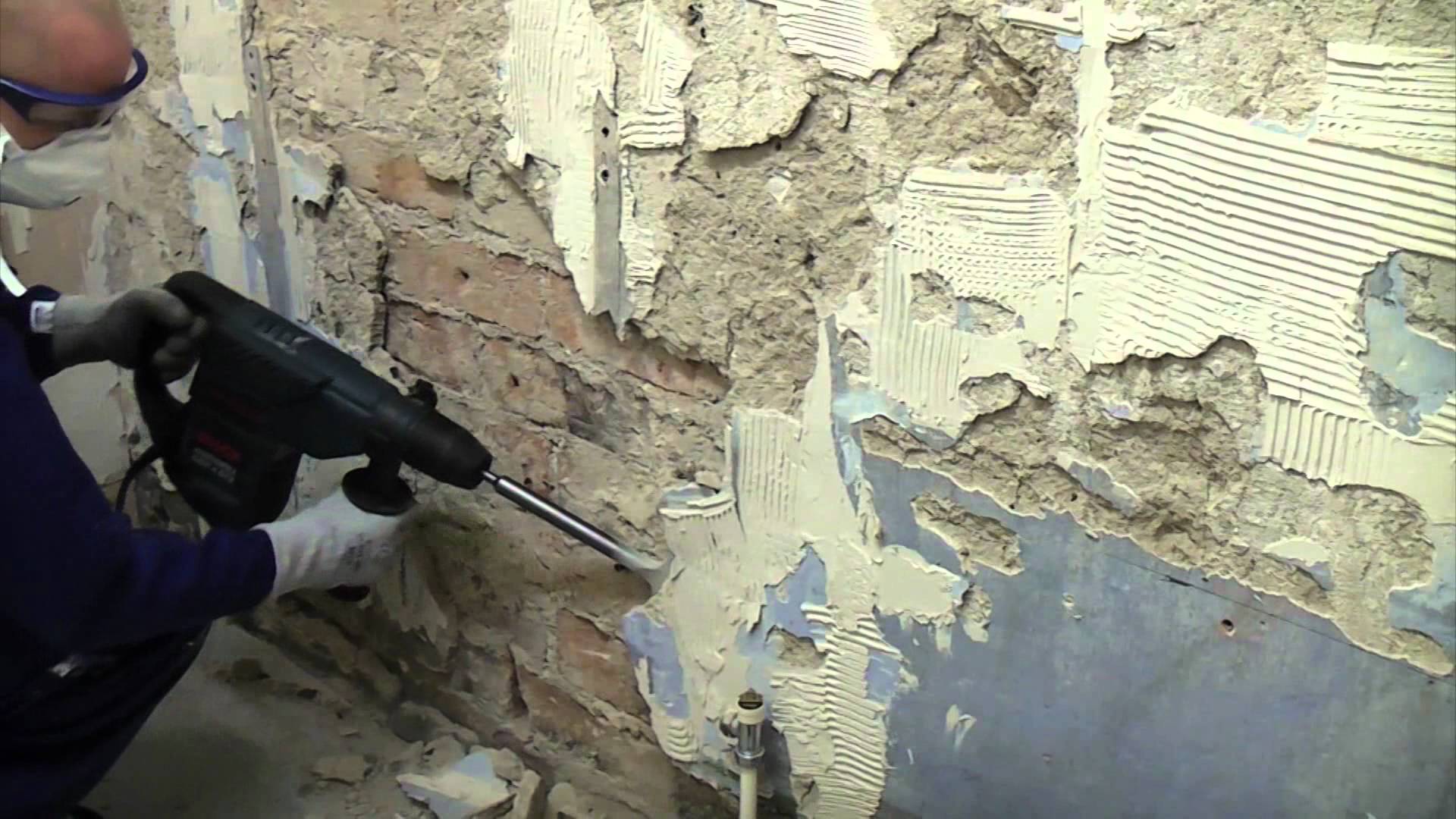 Подготовка стен под штукатурку