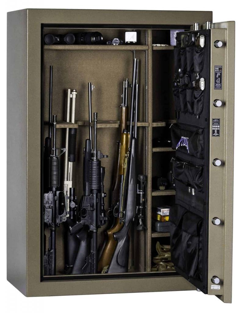 бежевый шкаф для оружия