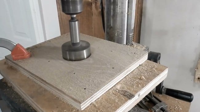 Деревянные тиски - столик для сверлильного станка своими руками