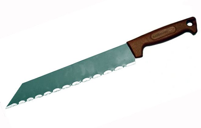 нож с клинком для минваты