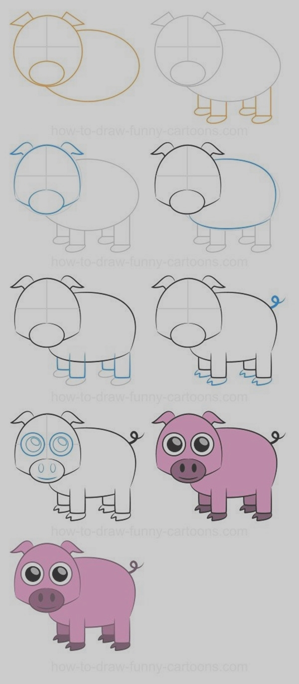 Easy Step by Step Art Drawings to Practice (11)