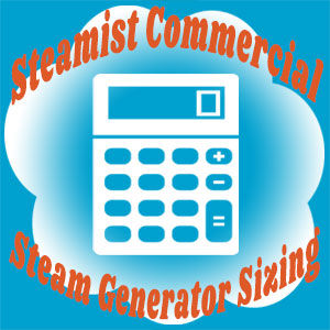 Steamist Commercial Steam Generator Sizing